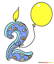 Ich bin 2 Jahre alt T-Shirt Design für Kindergeburtstag kostenlos