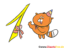 Bild 1 (Eins) - kostenlose Zahlen & Geburtstag Grafiken, Cliparts