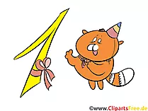 Bild 1 (Eins) - kostenlose Zahlen & Geburtstag Grafiken, Cliparts