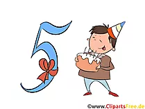 Bild 5 (Fünf) - kostenlose Zahlen & Geburtstag Grafiken, Cliparts7