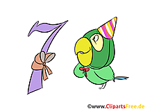 Bild 7 (Sieben) - kostenlose Zahlen & Geburtstag Grafiken, Cliparts