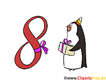 Bild 8 (Acht) - kostenlose Zahlen & Geburtstag Grafiken, Cliparts