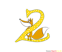 Geburtstagszahl 2 Vorlage für T-Shirt-Design