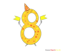 Number 8 birthday