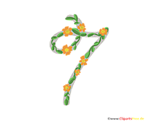 Zahl als Deko 7 (Sieben) zum Geburtstag herunterladen