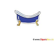 Badewanne Clipart