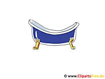 Badewanne Clipart