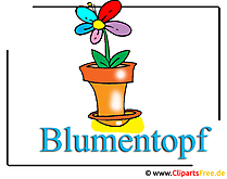 Blumentopf Bild Clipart free