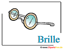 Brille Clipart-Bild free