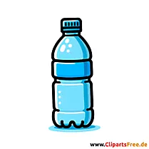 Clipart Wasserflasche - Bilder gratis herunterladen