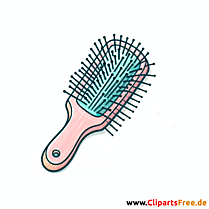 Haarbürste Clipart - Bilder zum Herunterladen