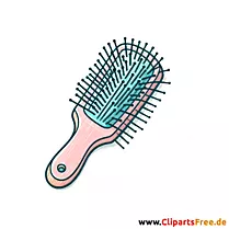 Haarbürste Clipart - Bilder zum Herunterladen