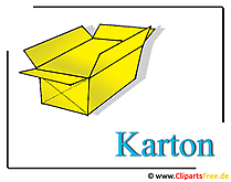 Karton Bild-Clipart free