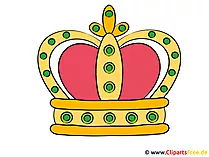 Krone Clipart, Bild, Cartoon, Illustration, Image