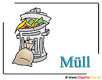 Mülltonne Bild, Clipart, Illustration free