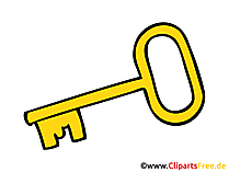 Schlüßel Bild, Clipart, Illustration, Grafik, Zeichnung kostenlos
