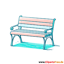 Sitzbank Clipart - Bilder zum Herunterladen