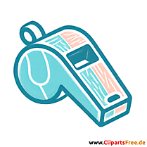Trillerpfeife Clipart - Bilder zum Herunterladen