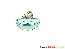 Waschbecken Clipart