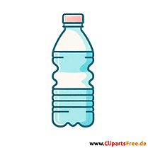 Wasserflasche Clipart - Bilder zum Herunterladen