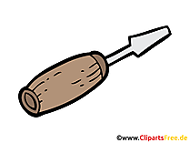 Werkzeug, Schraubendreher Bild, Clipart, Illustration, Grafik, Zeichnung kostenlos