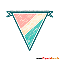 Wimpel Clipart - Bilder zum Herunterladen