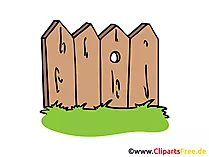 Zaun aus Holz Bild, Clipart, Illustration, Grafik gratis