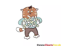 Anleger, Finanzmarkt Clip Art, Bild, Cartoon, Comic, Illustration, Grafik kostenlos