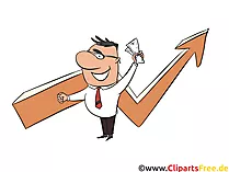 Börse Clipart, Bild, Cartoon, Comic, Illustration, Grafik kostenlos