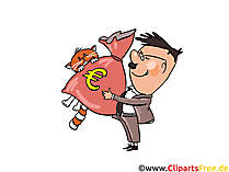 Finanzamt Clip Art, Bild, Cartoon, Comic, Illustration, Grafik kostenlos