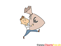Geldanlage Clipart, Bild, Grafik zum Them Finanzen