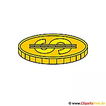 Gold - Münze Clipart gratis