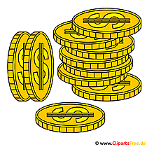 Münzen Clipart