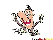 Steursparer Clip Art, Bild, Cartoon, Comic, Illustration, Grafik kostenlos