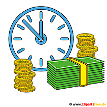 Time is Money Clip Art free