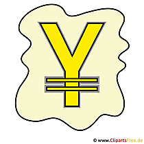 Yen Bild - Clipart gratis