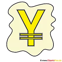 Yen Bild - Clipart gratis
