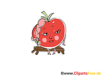 Cartoon Tomate