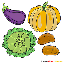 Clipart Gemüse gratis