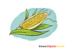 Mais Illustration, Bild, Clipart gratis