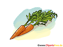 Moehren Illustration, Bild, Clipart gratis