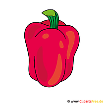 Paprika Bild - Clipart
