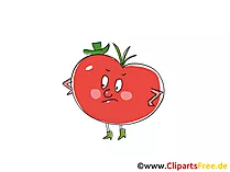 Tomate Clip Art, Illustration, Bild, Cartoon