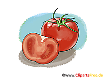 Tomaten Clipart, Bild, Illustration