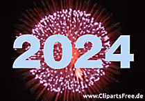 Gif 2024 Честита Нова Година