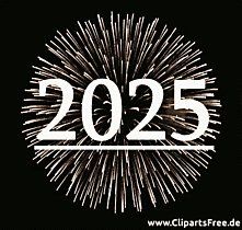 Nieuwjaarsanimatie 2024 in GIF-formaat