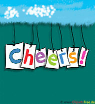 Cheers Gif-Animation gratis