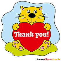 Danke schön auf Englisch - Animierte Danksagungen