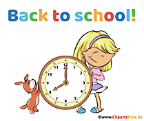 Back to School Gif-Animation auf Englisch