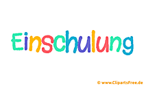Einschulung Text animiert im Gif-Format